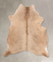 Champagne Large Brazilian Cowhide Rug 6'1