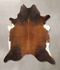 Warm Caramel X-Large Brazilian Cowhide Rug 7'2