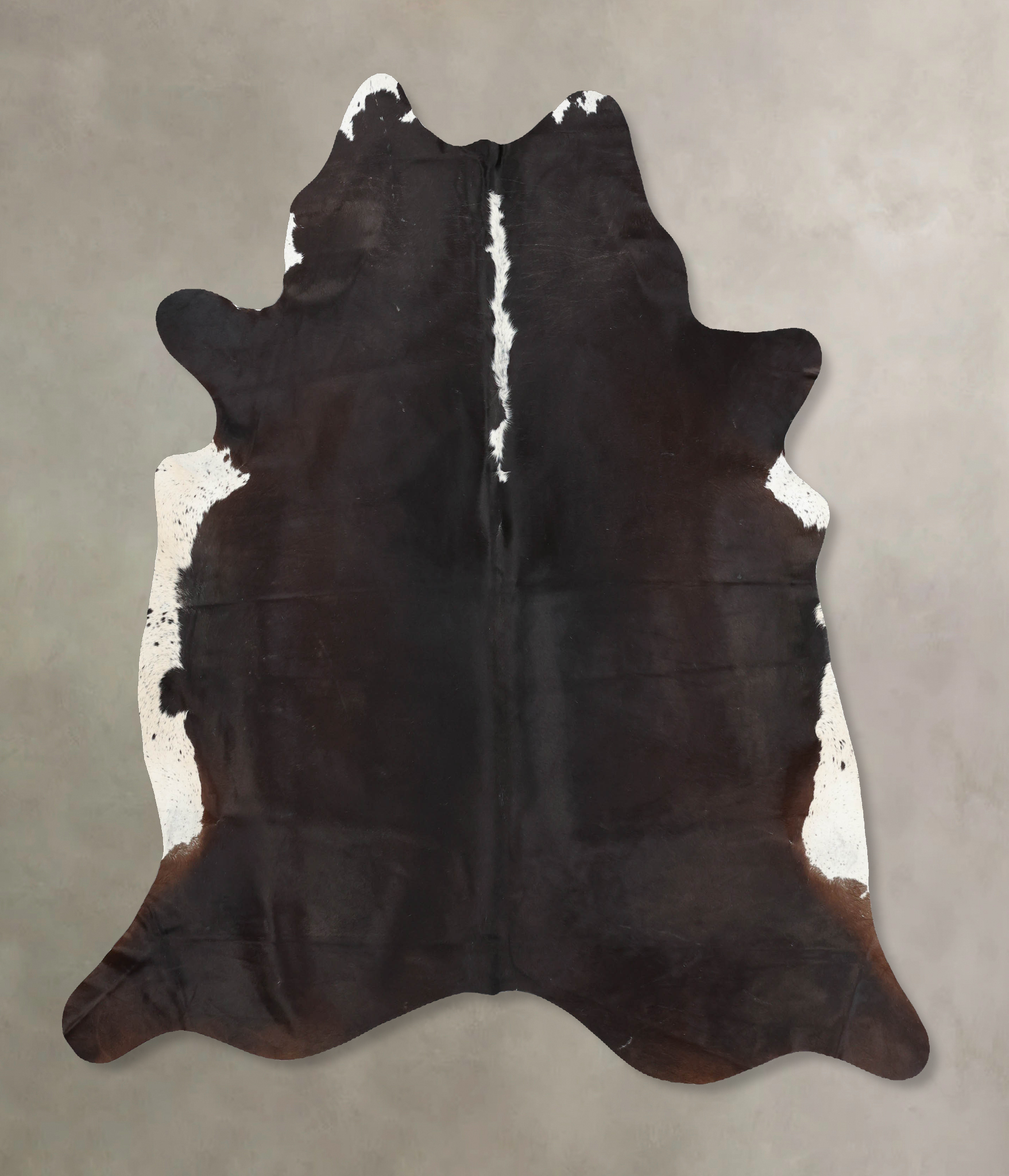 Black and White Cowhide Rug #B7845