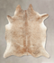 Light Caramel X-Large Brazilian Cowhide Rug 6'11