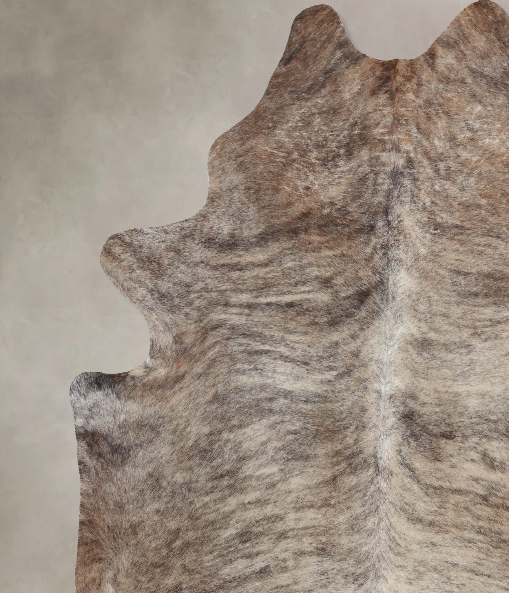 Light Brindle Cowhide Rug #B8036