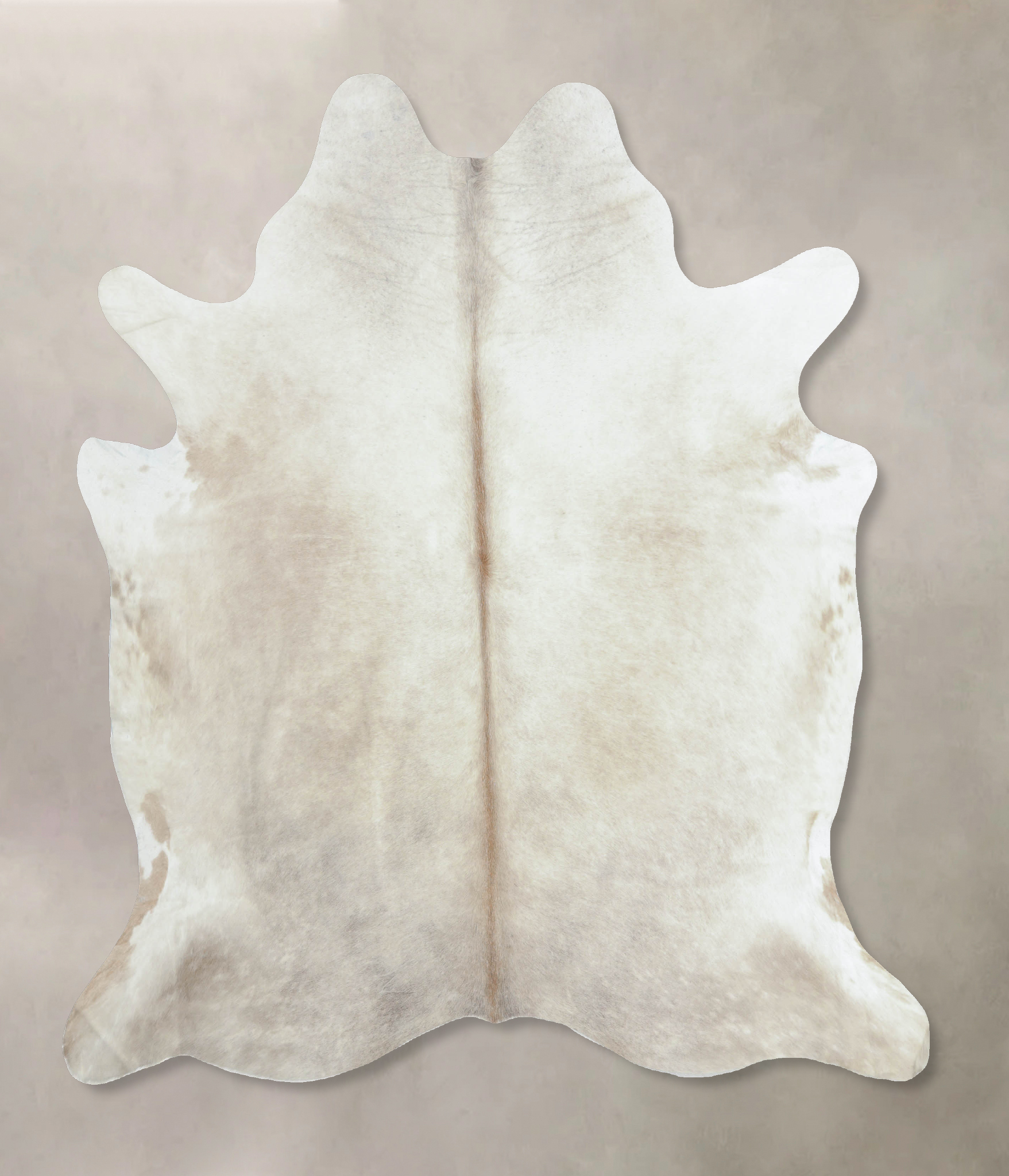 Grey with White Cowhide Rug #B8040