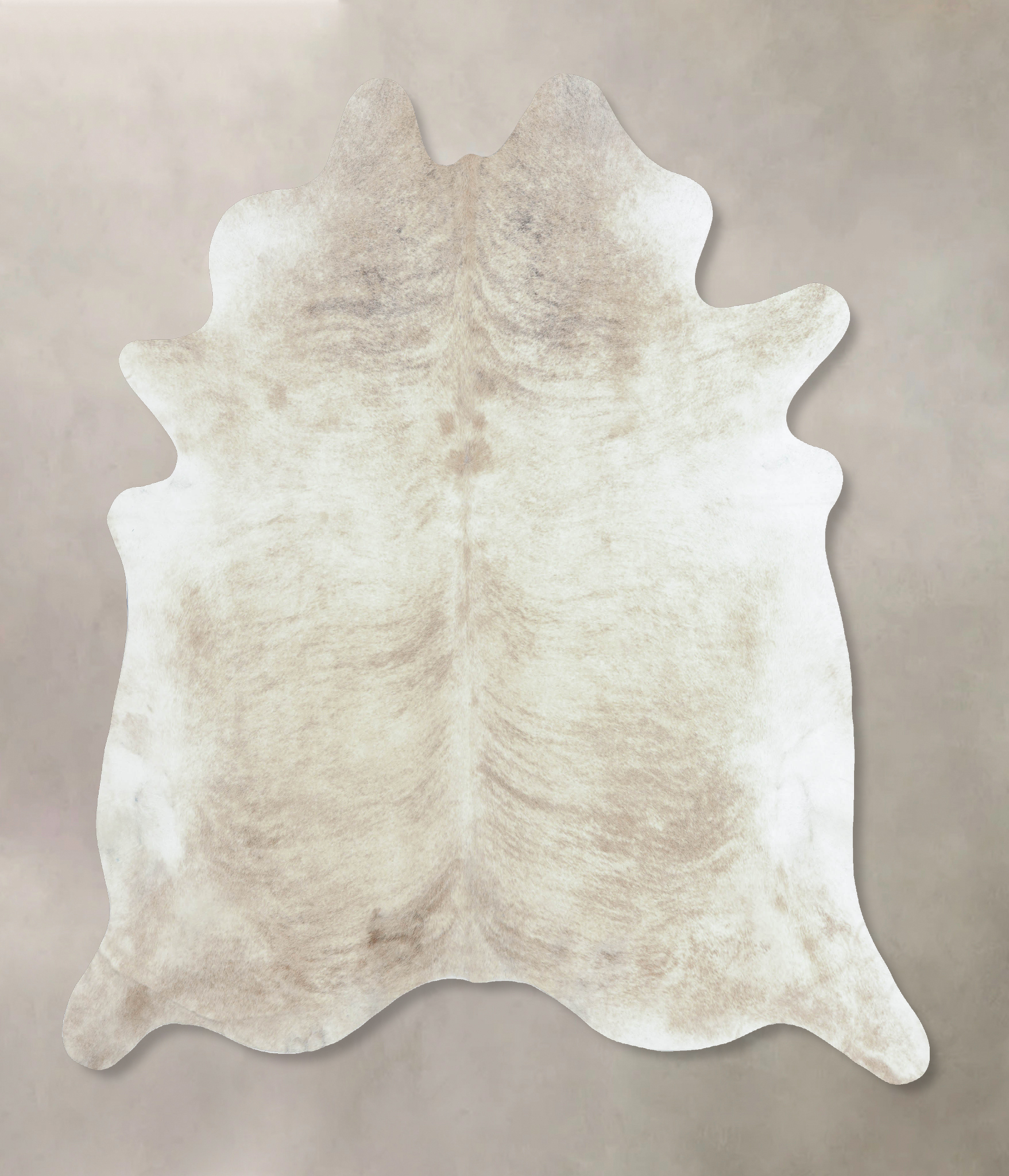 Grey with White Cowhide Rug #B8272