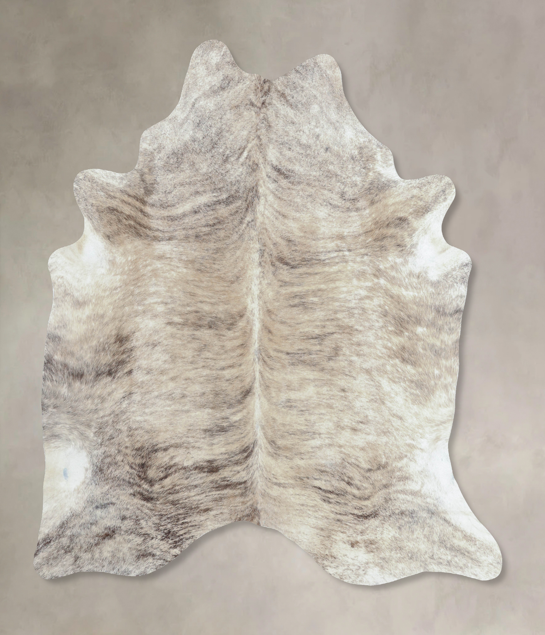 Light Brindle Cowhide Rug #B8389