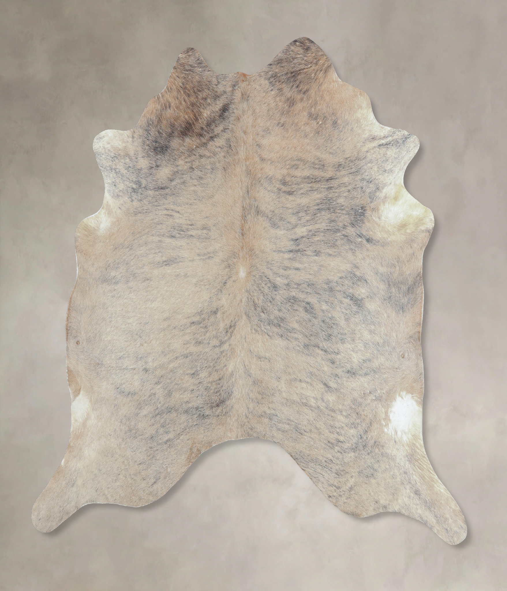 Light Brindle Cowhide Rug #B8399