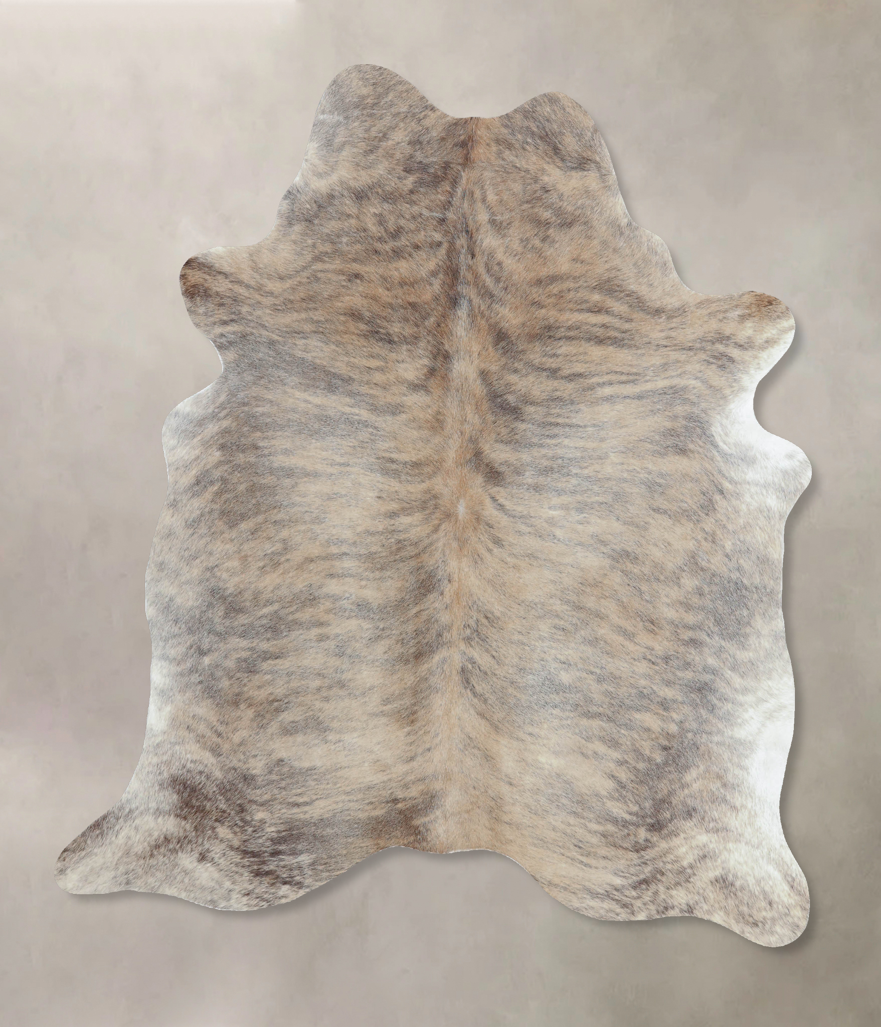 Light Brindle Cowhide Rug #B8413