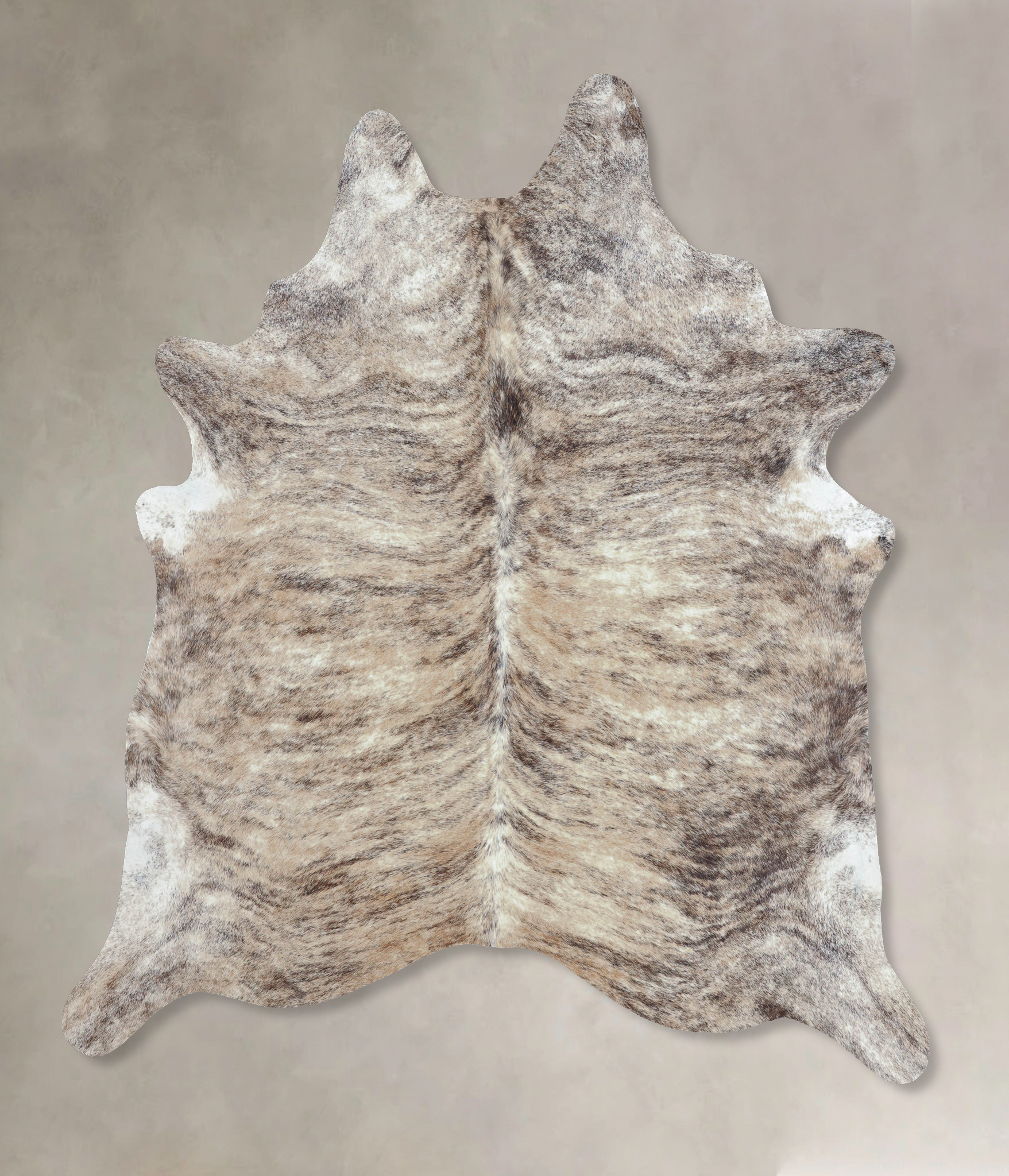 Light Brindle Cowhide Rug #B8426