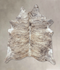 Light Brindle XX-Large Brazilian Cowhide Rug 8'1