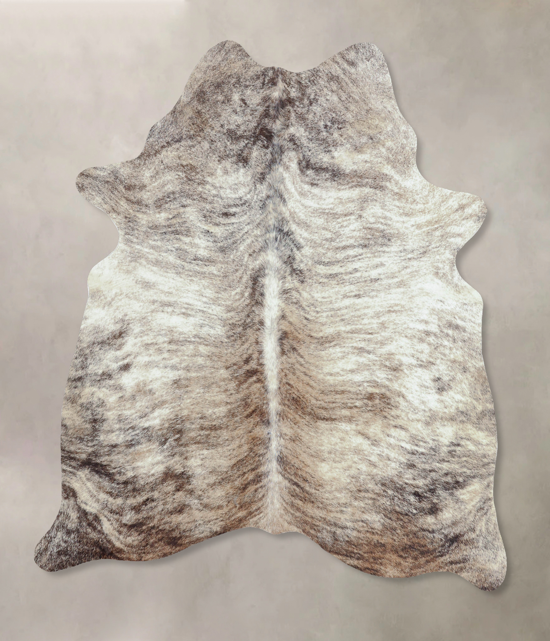 Light Brindle Cowhide Rug #B8429