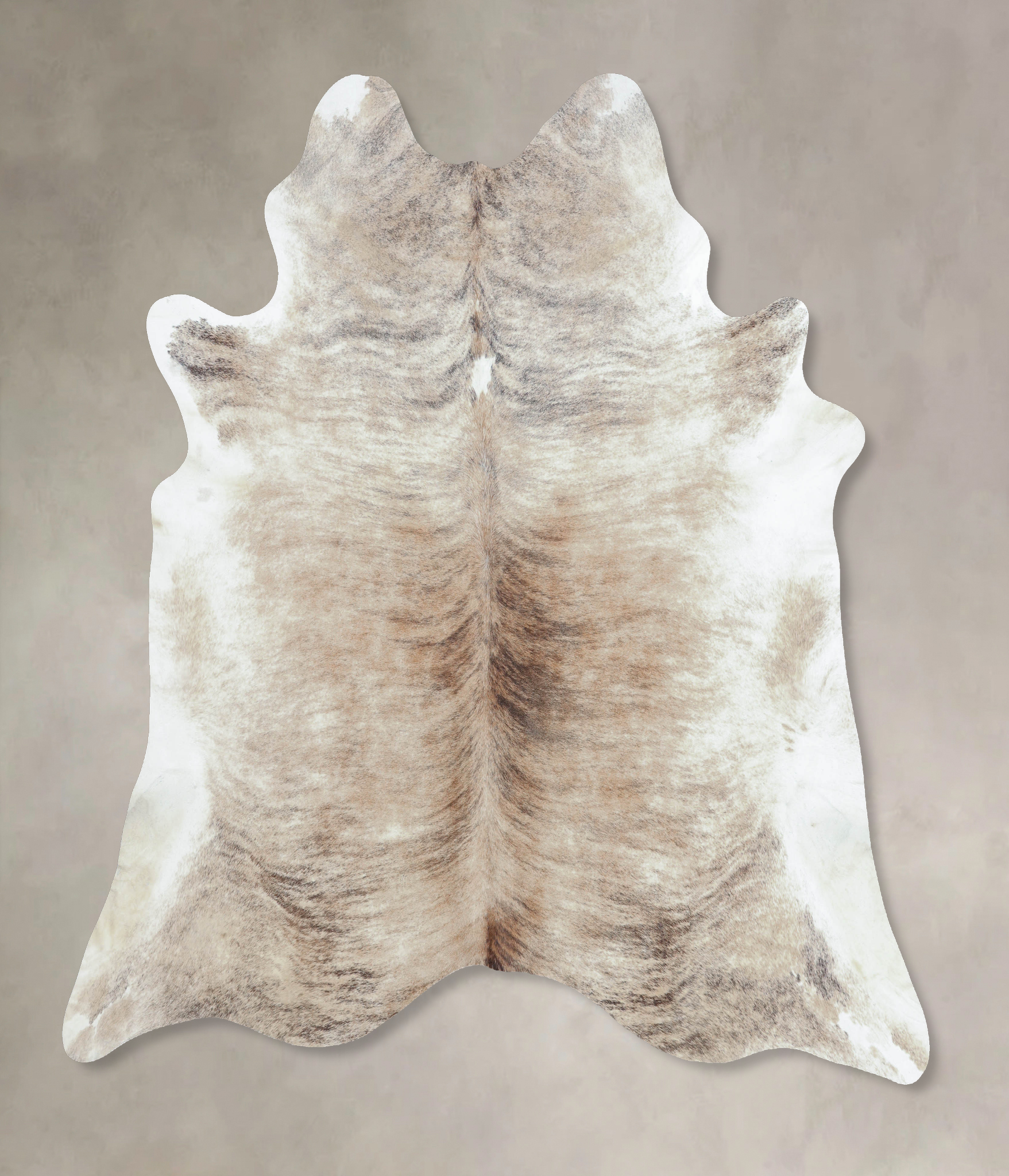 Light Brindle Cowhide Rug #B8441