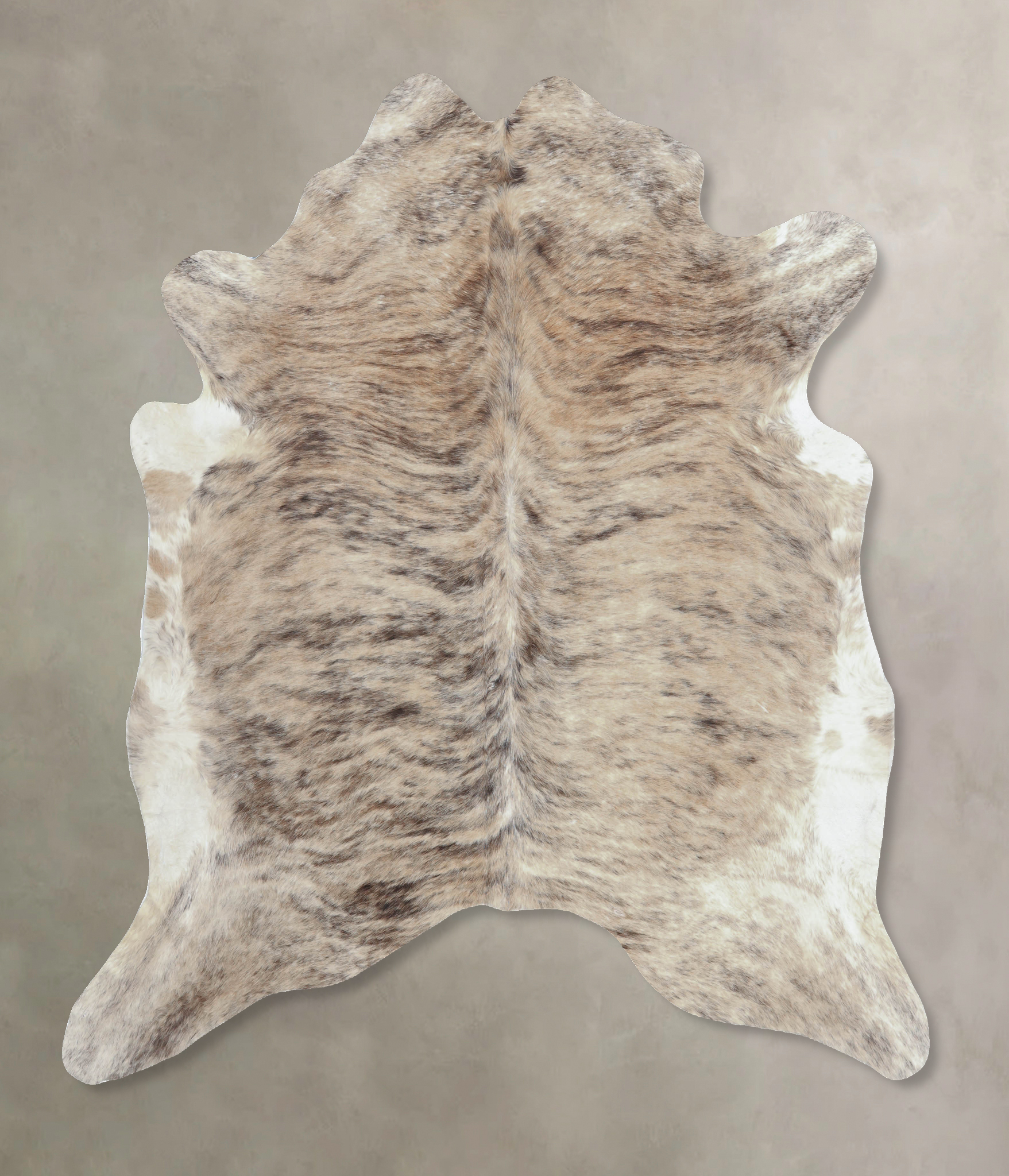 Light Brindle Cowhide Rug #B8464