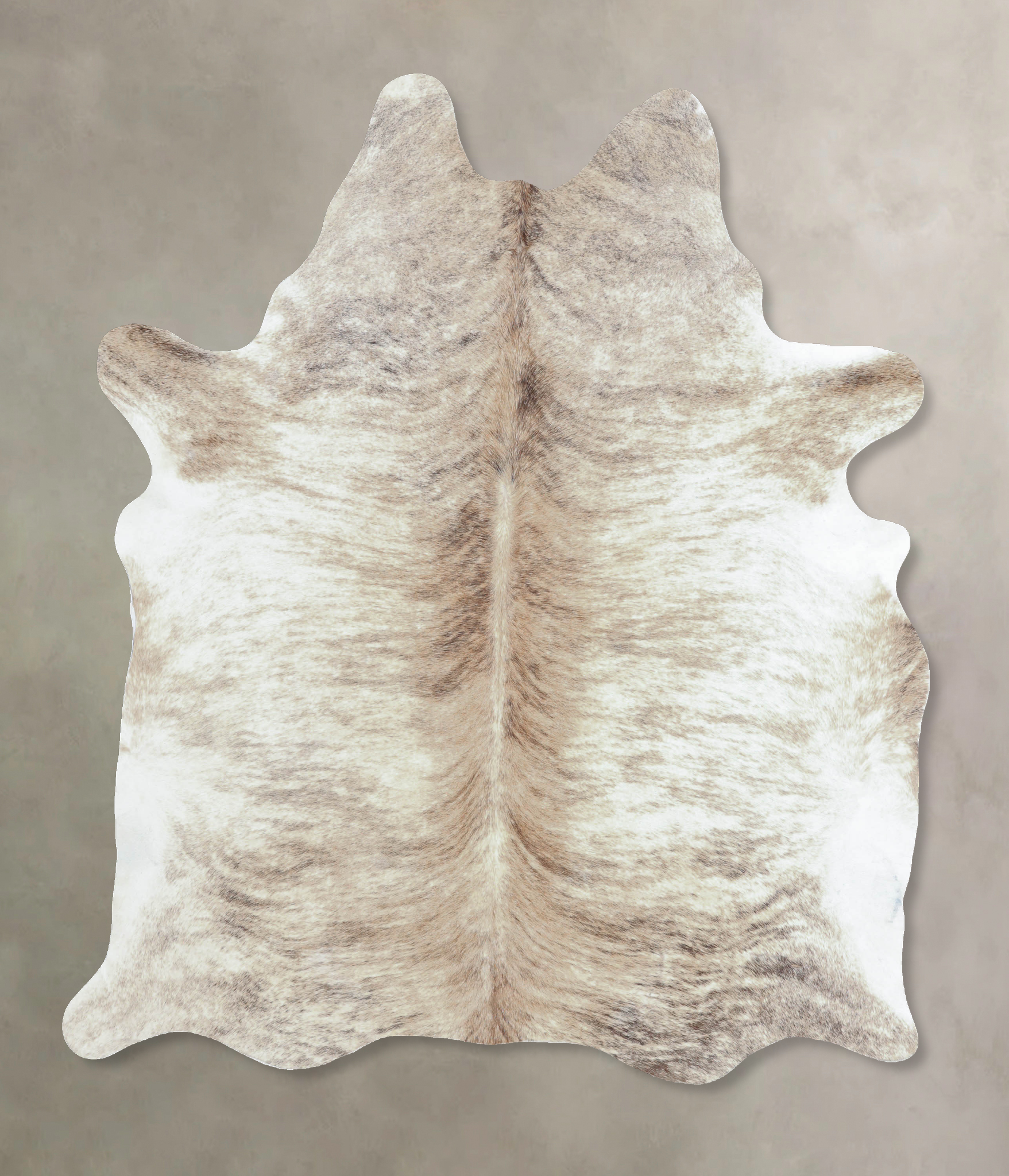 Light Brindle Cowhide Rug #B8501