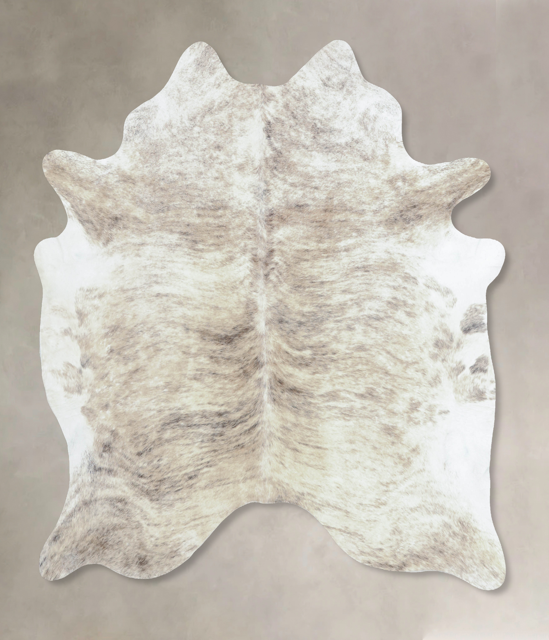 Light Brindle Cowhide Rug #B8519