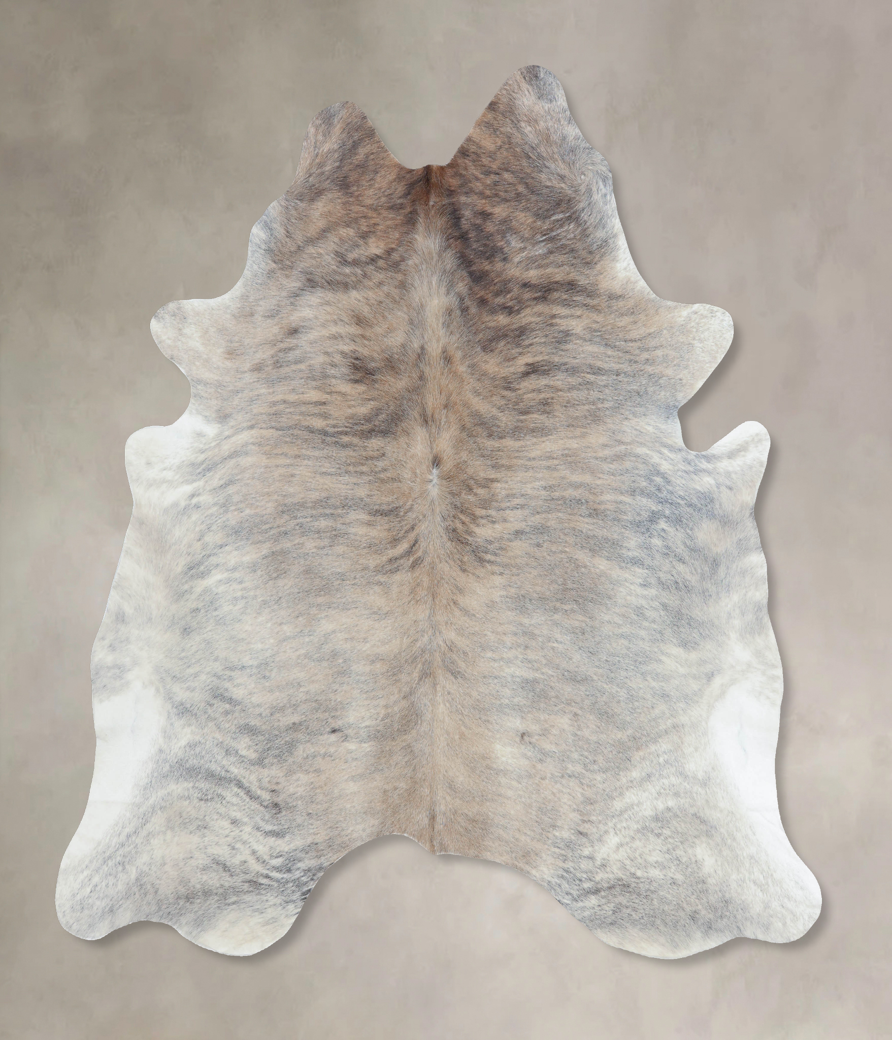 Light Brindle Cowhide Rug #B8587