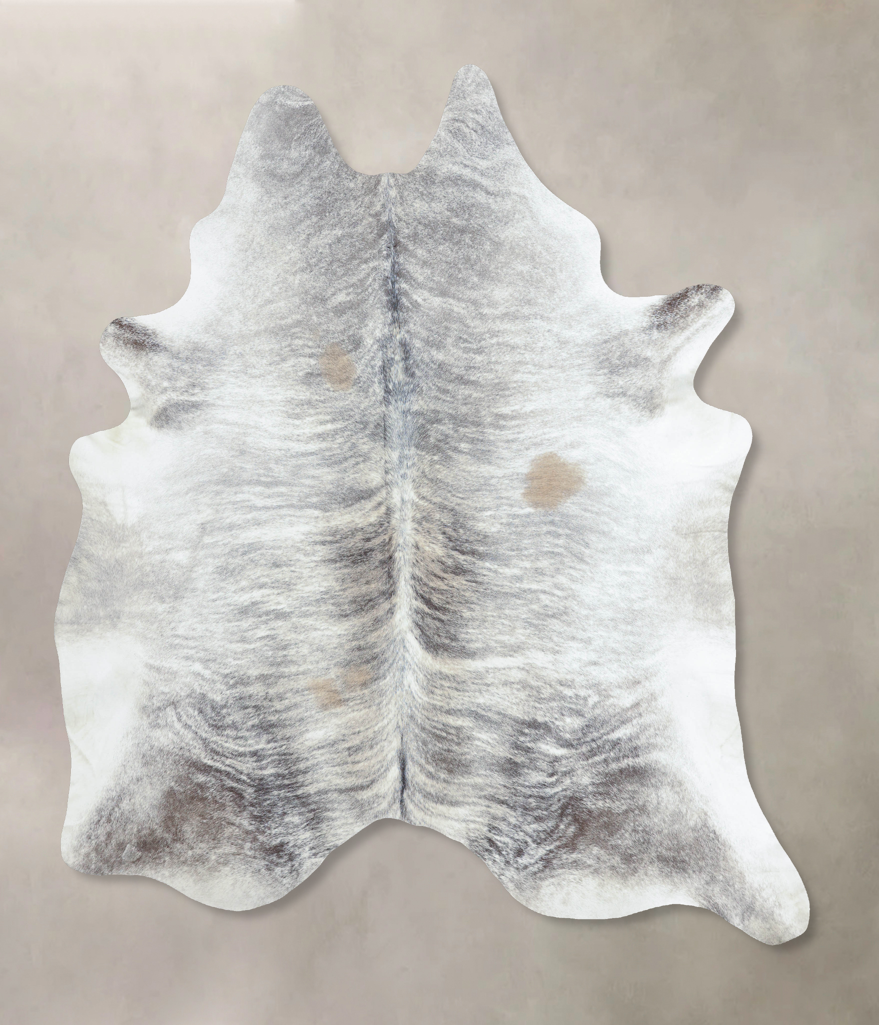 Grey Brindle Cowhide Rug #B8588