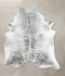 Grey Brindle XX-Large Brazilian Cowhide Rug 8'9