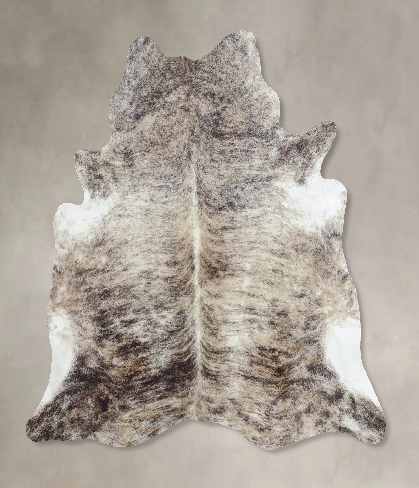 Light Brindle Cowhide Rug #B8589