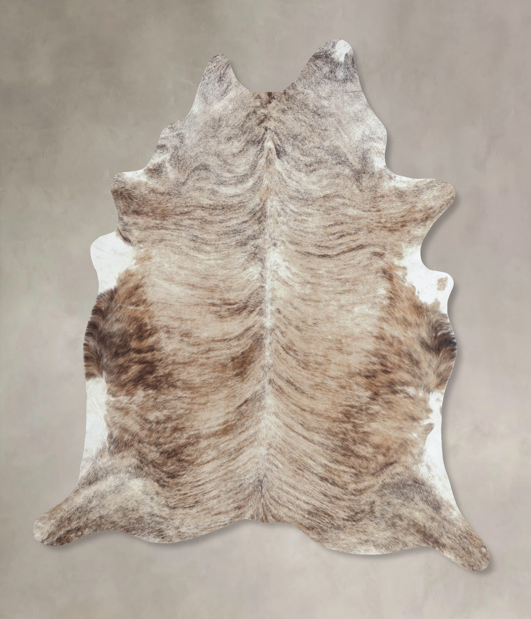 Light Brindle Cowhide Rug #B8600