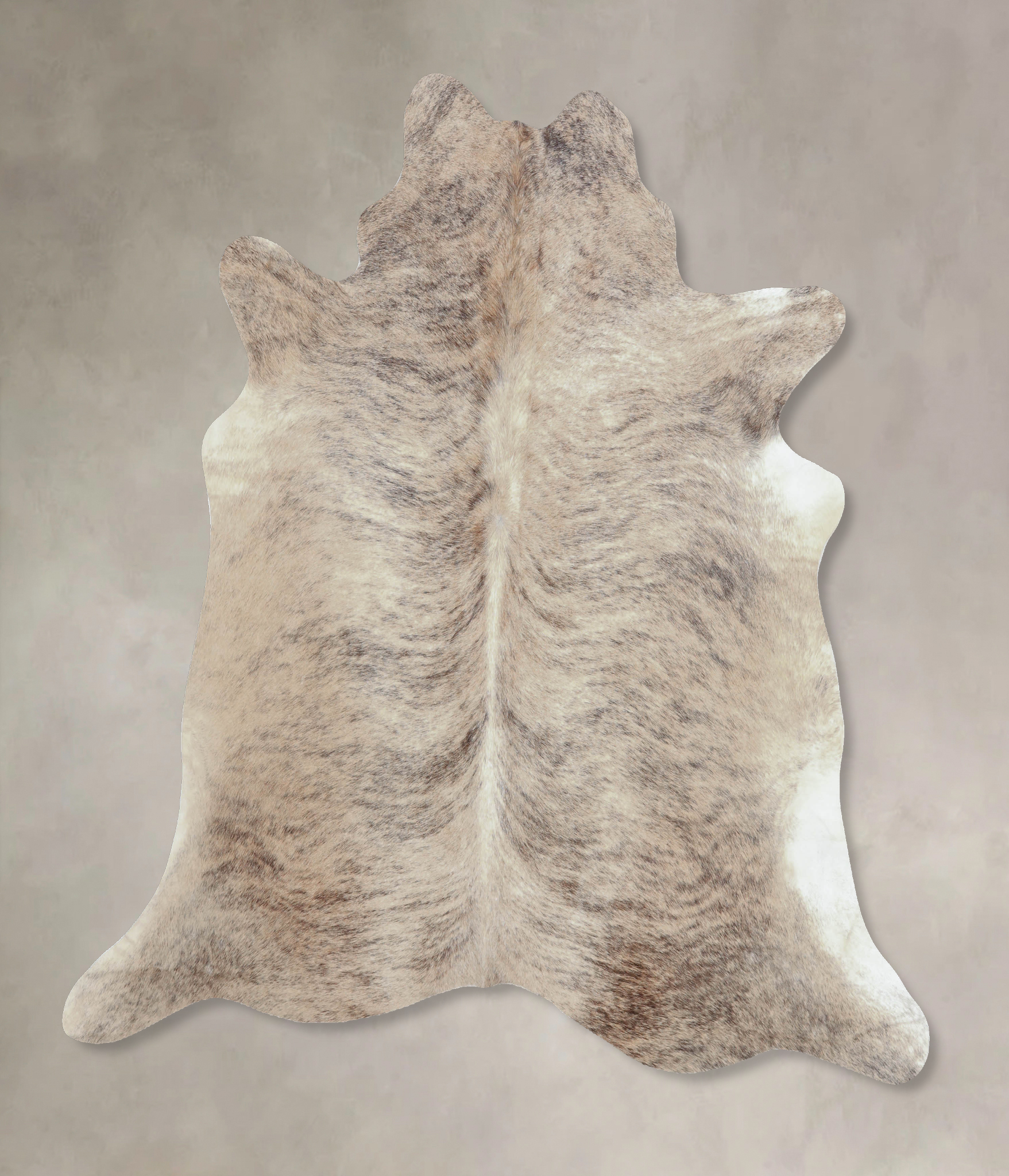 Light Brindle Cowhide Rug #B8734