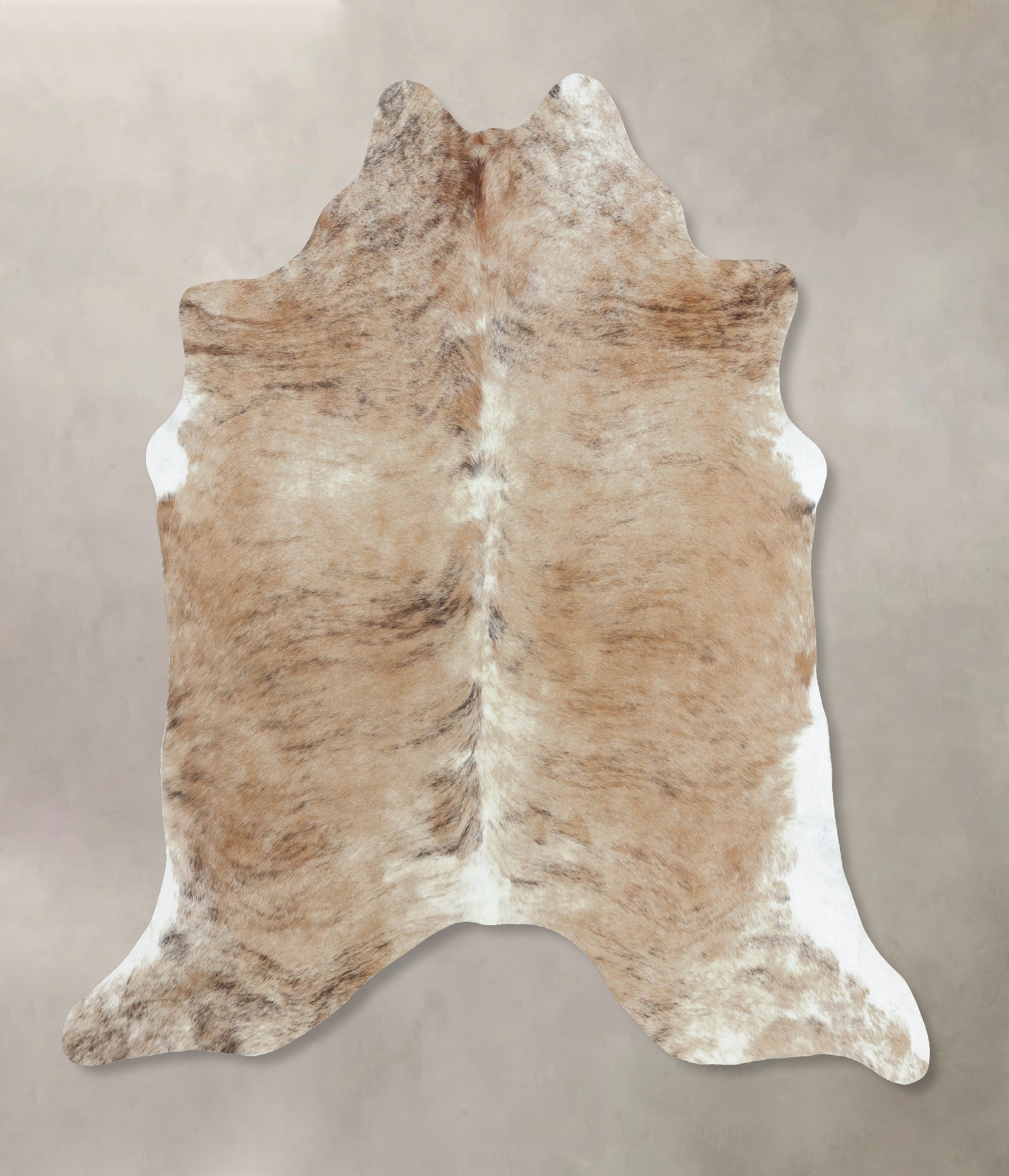 Light Brindle Cowhide Rug #B8736