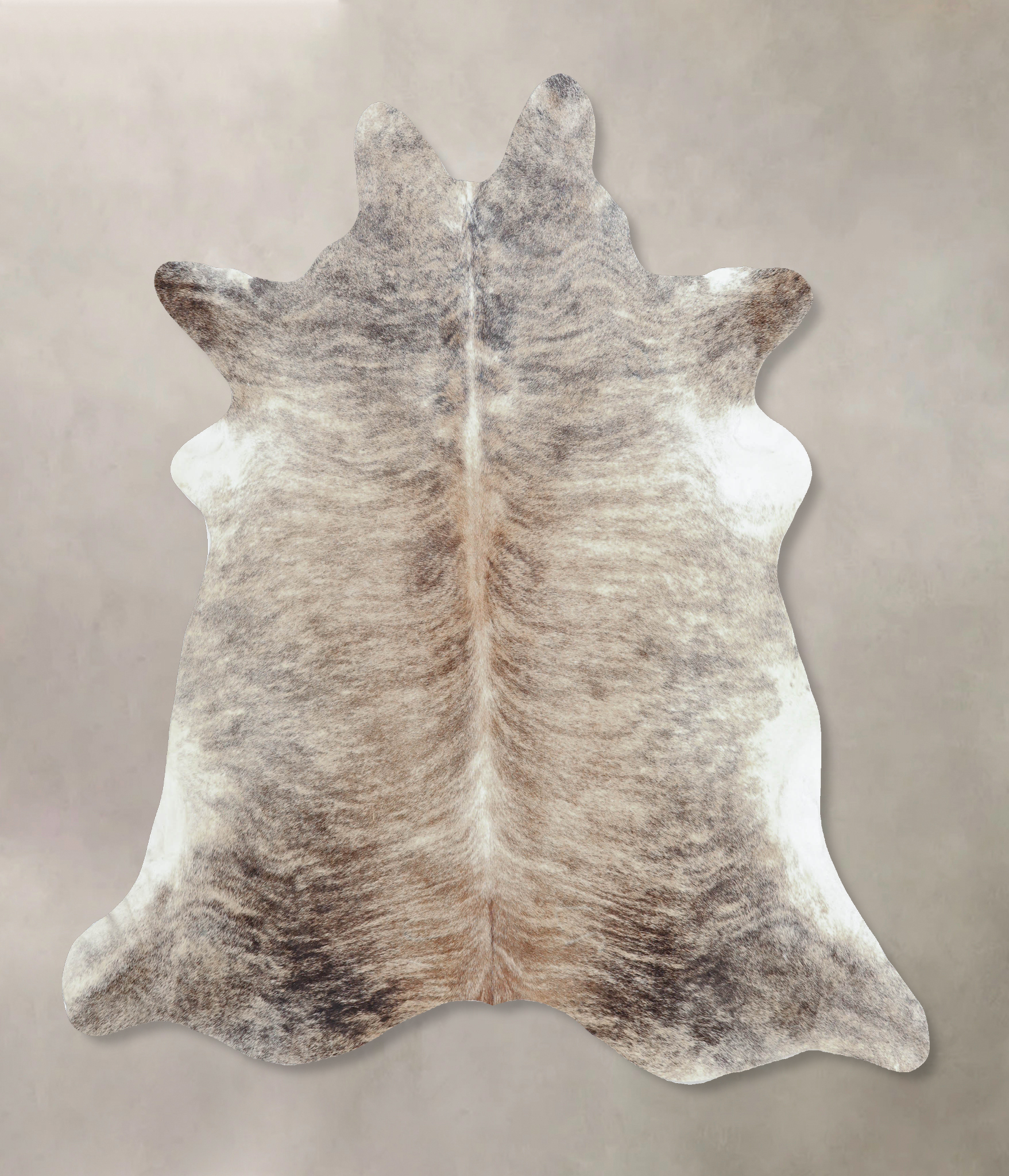 Light Brindle Cowhide Rug #B8737