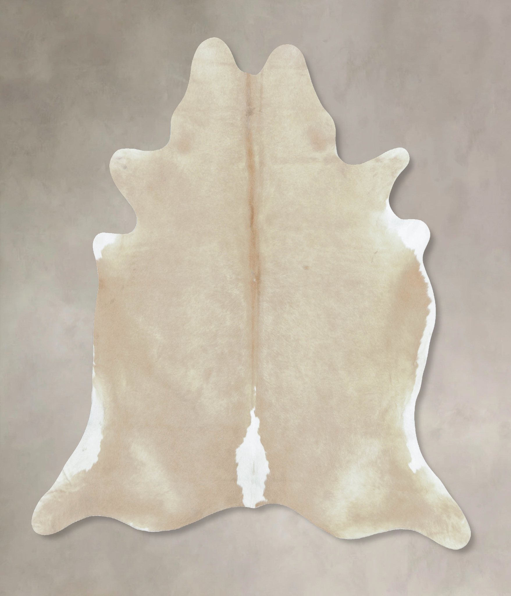 Beige Cowhide Rug #B8812