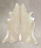 Beige X-Large Brazilian Cowhide Rug 7'1