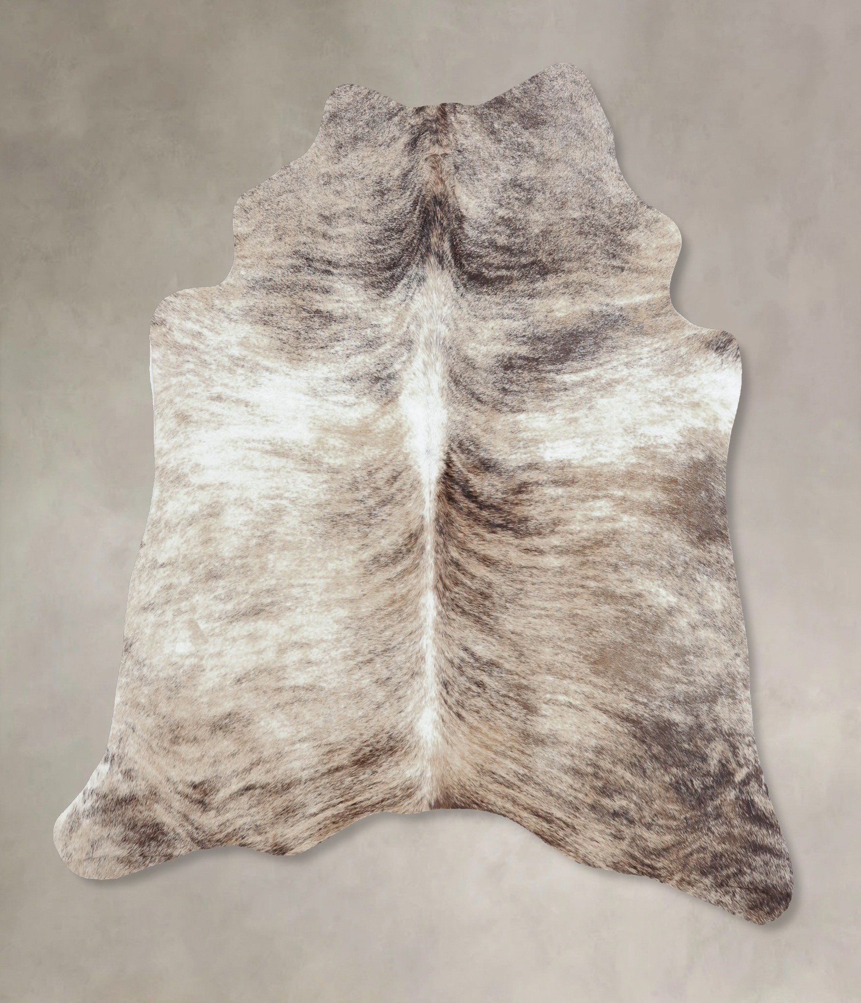 Light Brindle Cowhide Rug #B8821