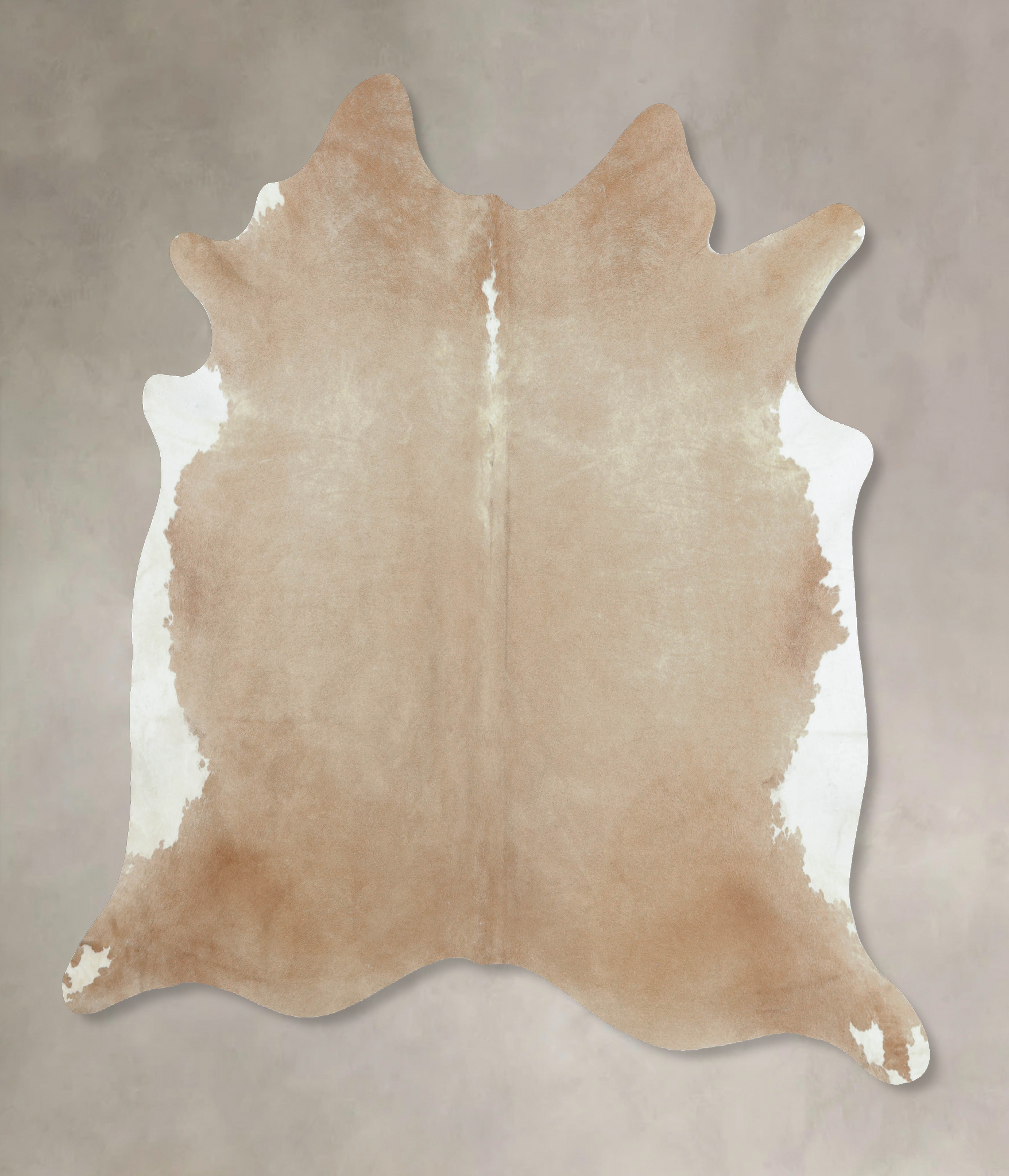 Beige Cowhide Rug #B8905