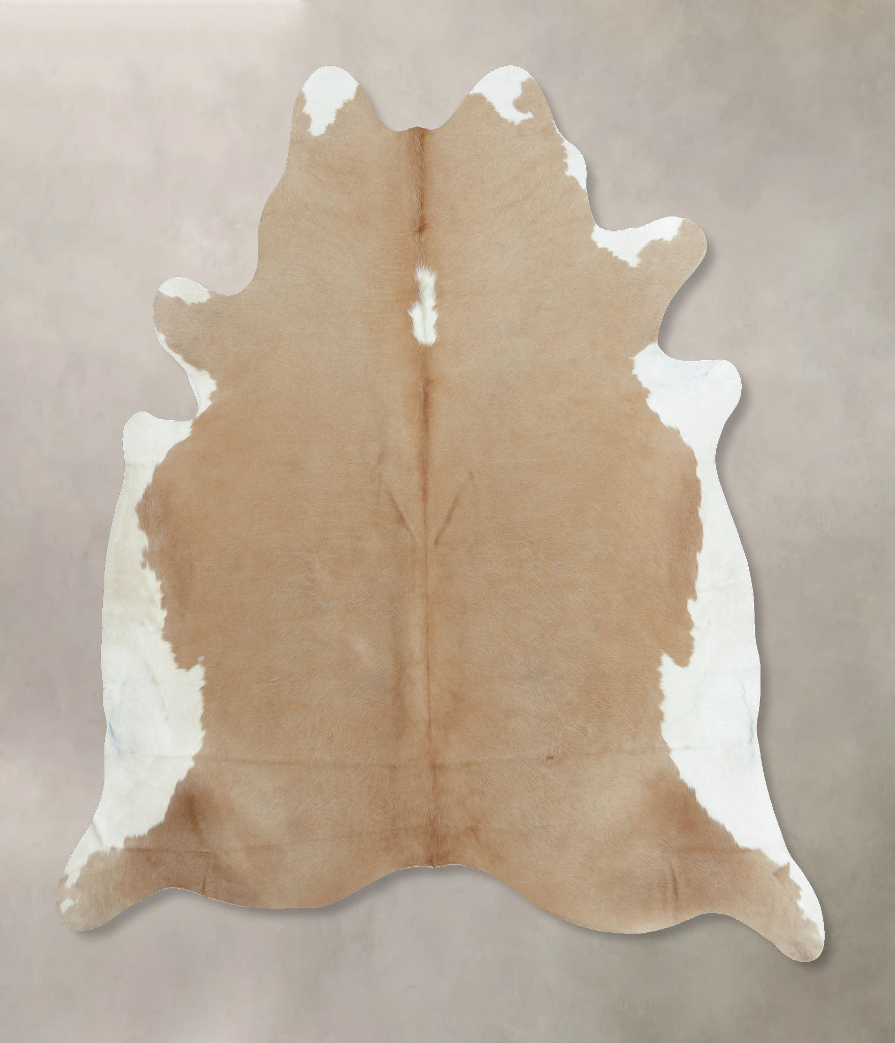 Beige Cowhide Rug #B8927