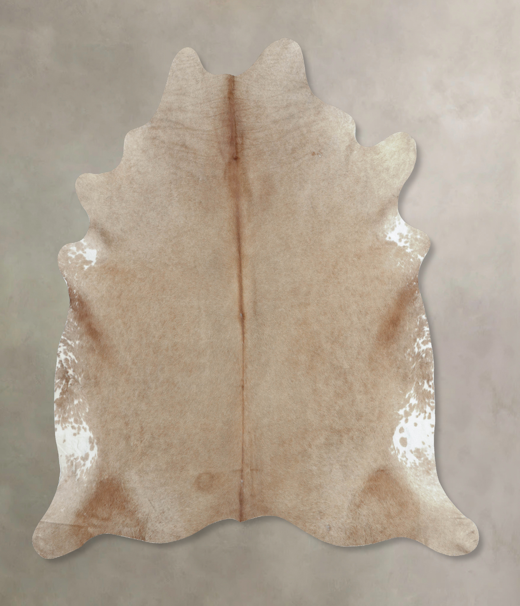 Beige Cowhide Rug #B8930