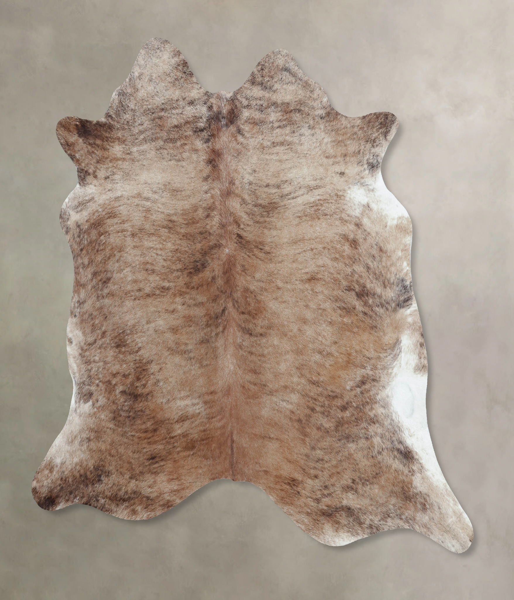 Light Brindle Cowhide Rug #B8956