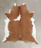 Brown and White XX-Large Brazilian Cowhide Rug 8'4