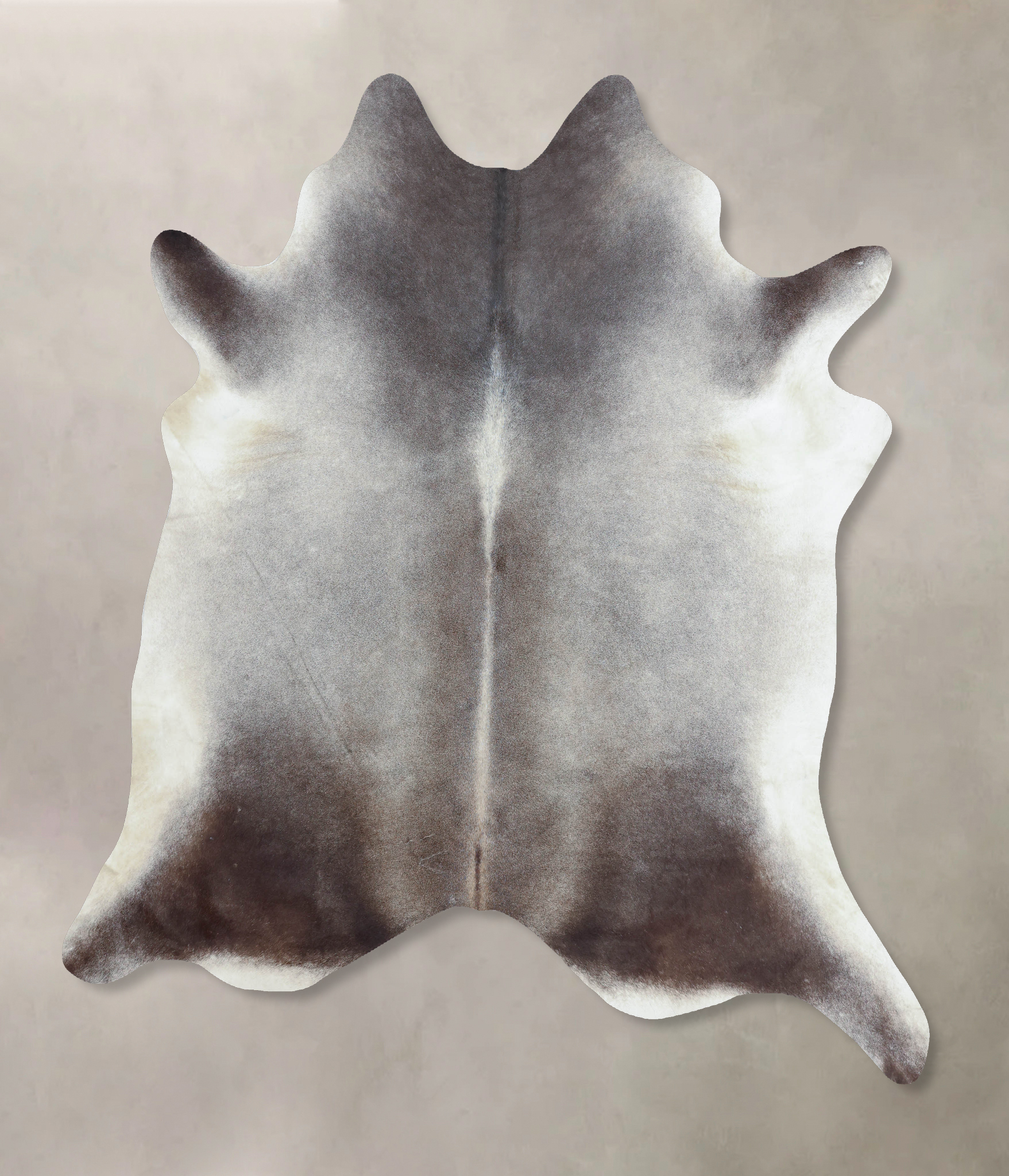 Dark Grey Cowhide Rug #B8973