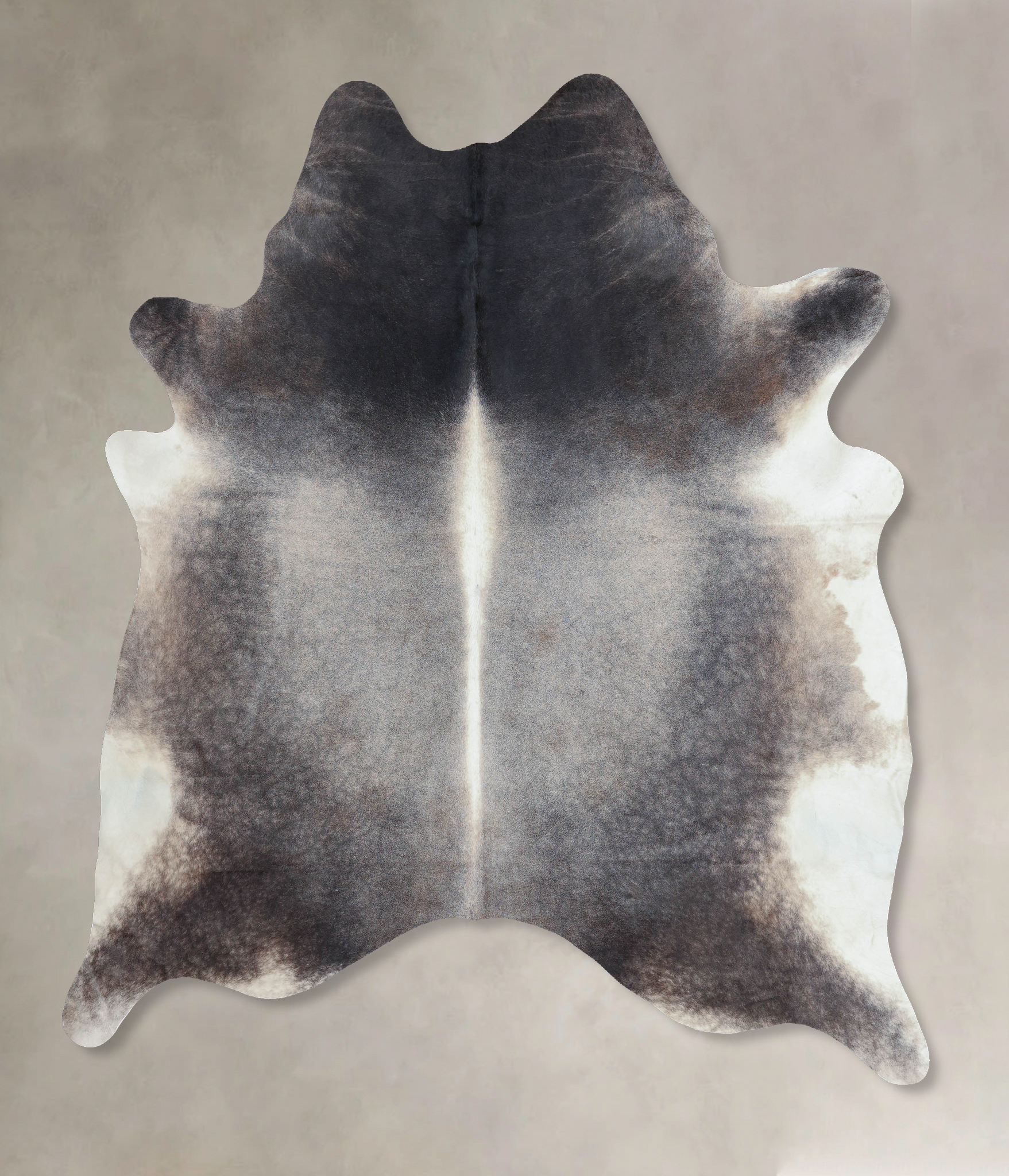 Dark Grey Cowhide Rug #B8976