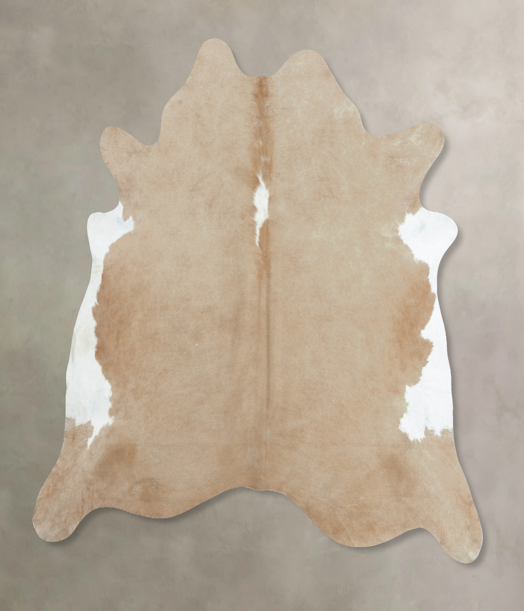 Beige Cowhide Rug #B9061