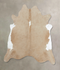 Beige XX-Large Brazilian Cowhide Rug 7'8