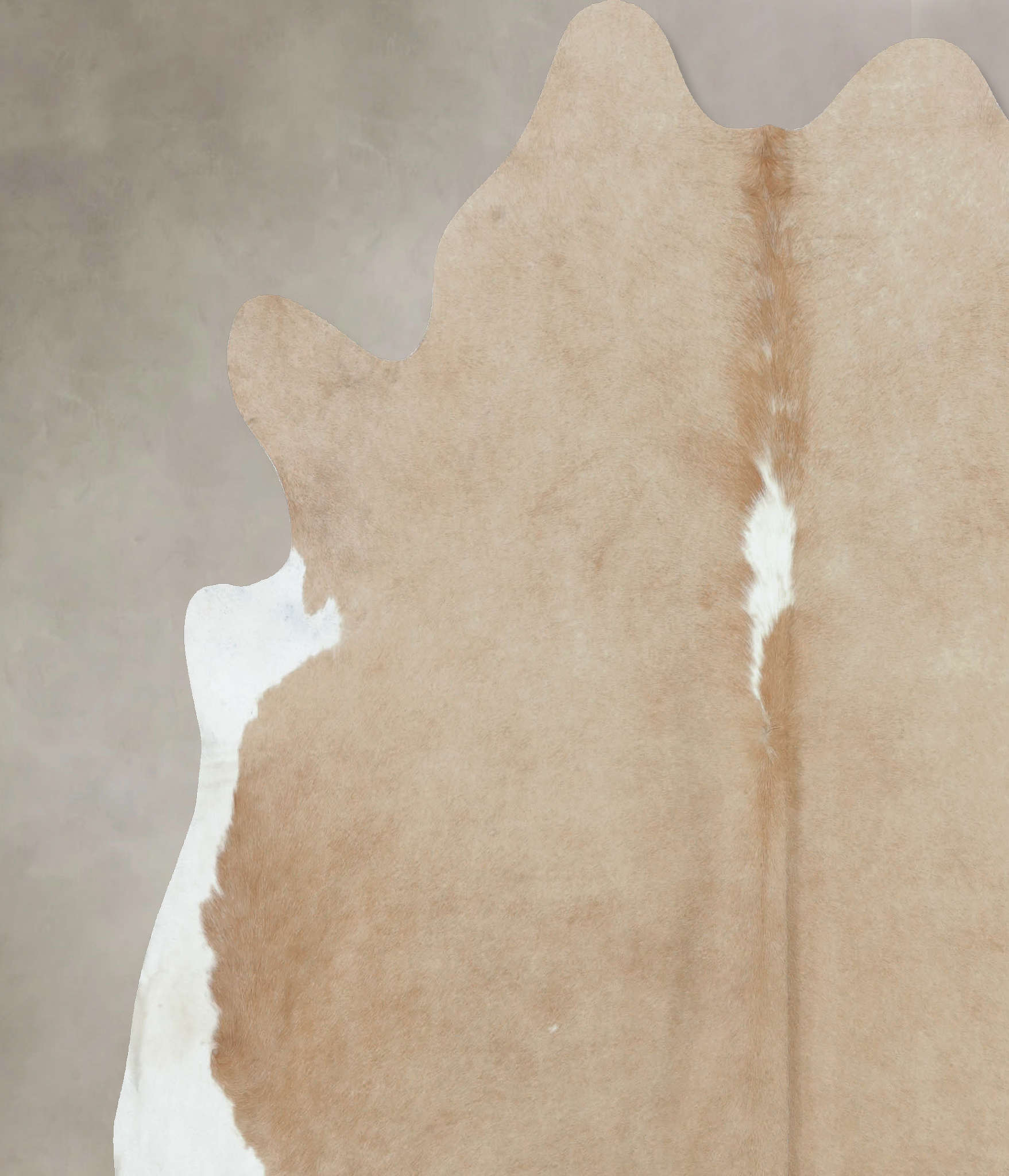 Beige Cowhide Rug #B9061