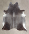 Dark Grey XX-Large Brazilian Cowhide Rug 8'5