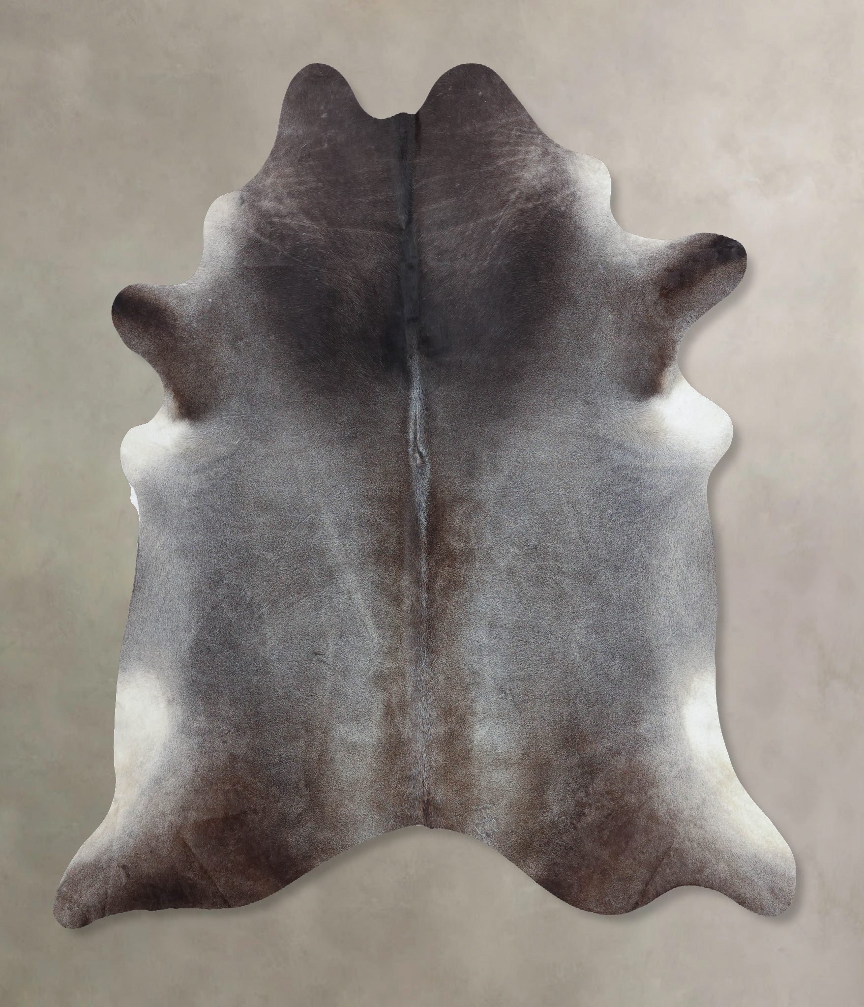 Dark Grey Cowhide Rug #B9135