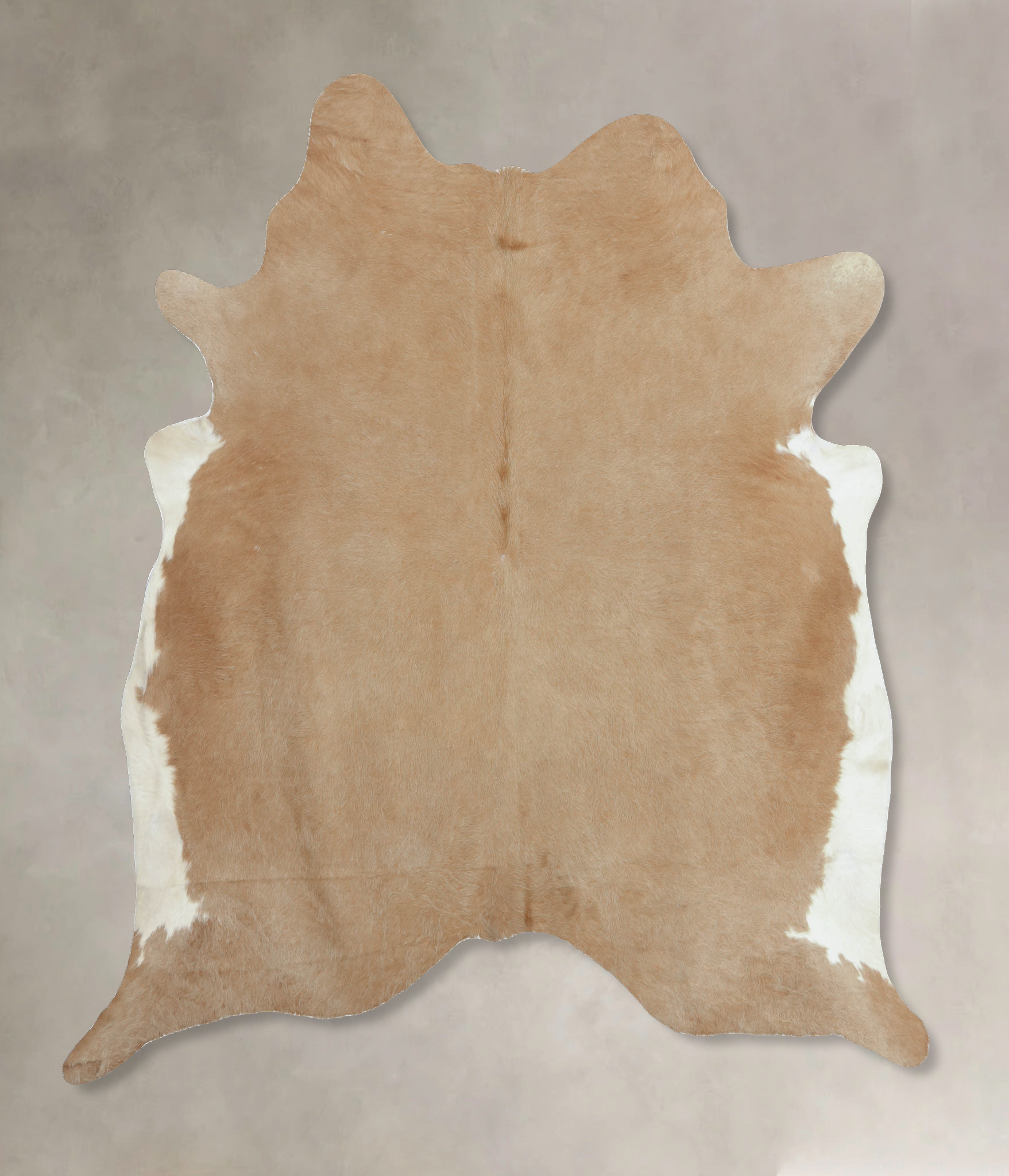 Beige Cowhide Rug #B9155