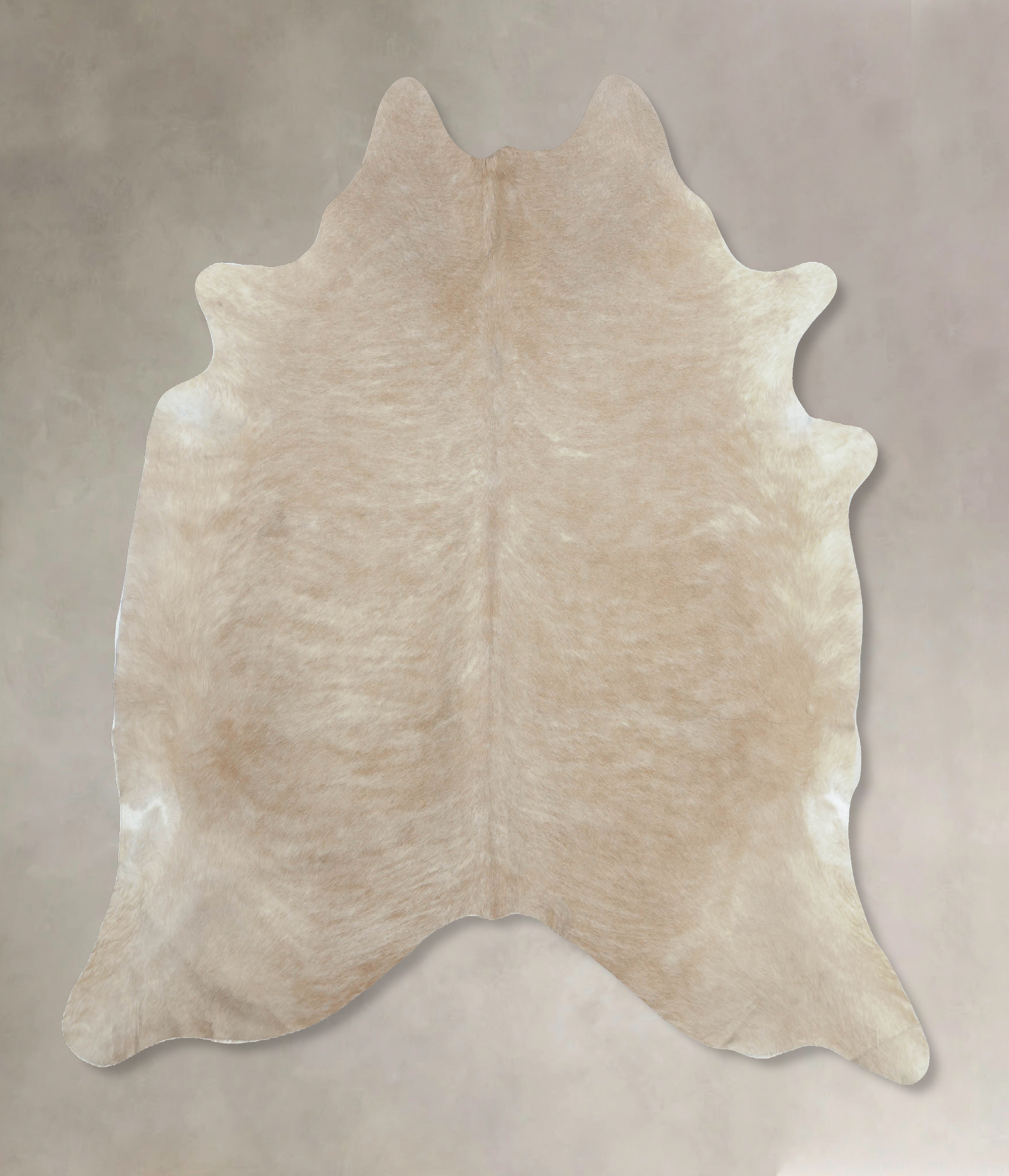 Beige Cowhide Rug #B9167