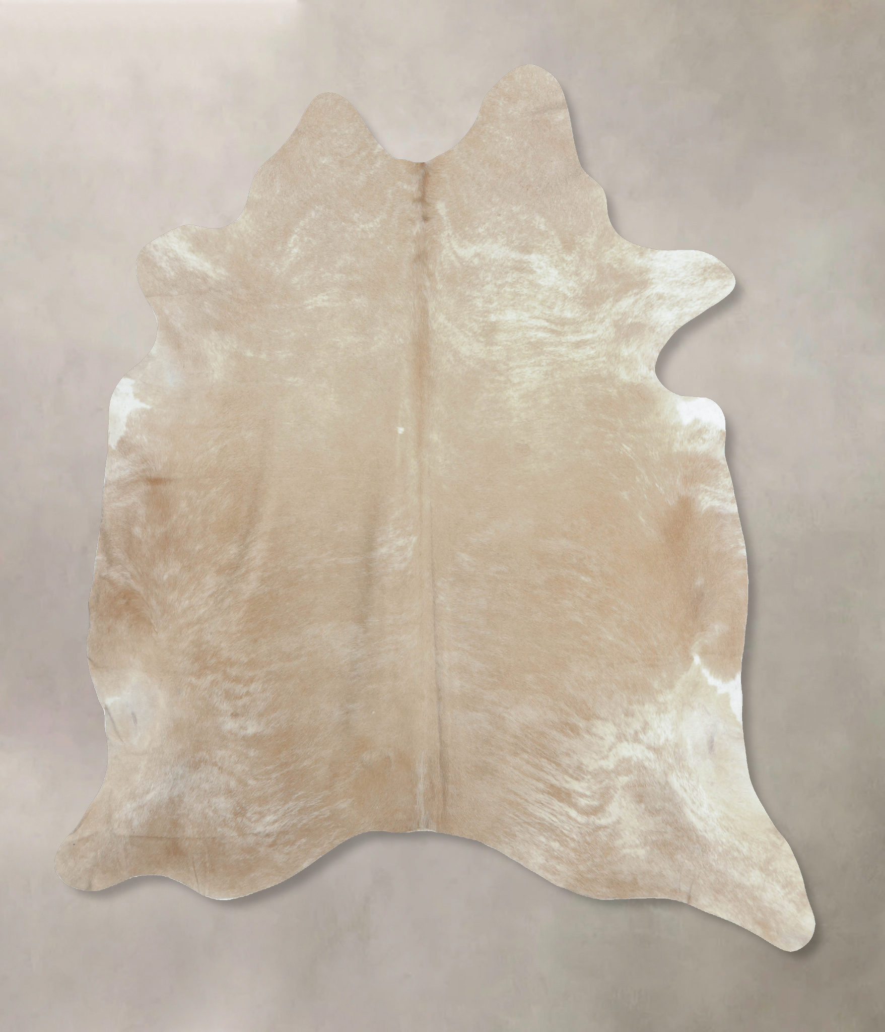 Beige Cowhide Rug #B9175