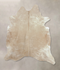 Beige XX-Large Brazilian Cowhide Rug 8'11