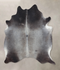 Dark Grey XX-Large Brazilian Cowhide Rug 8'2