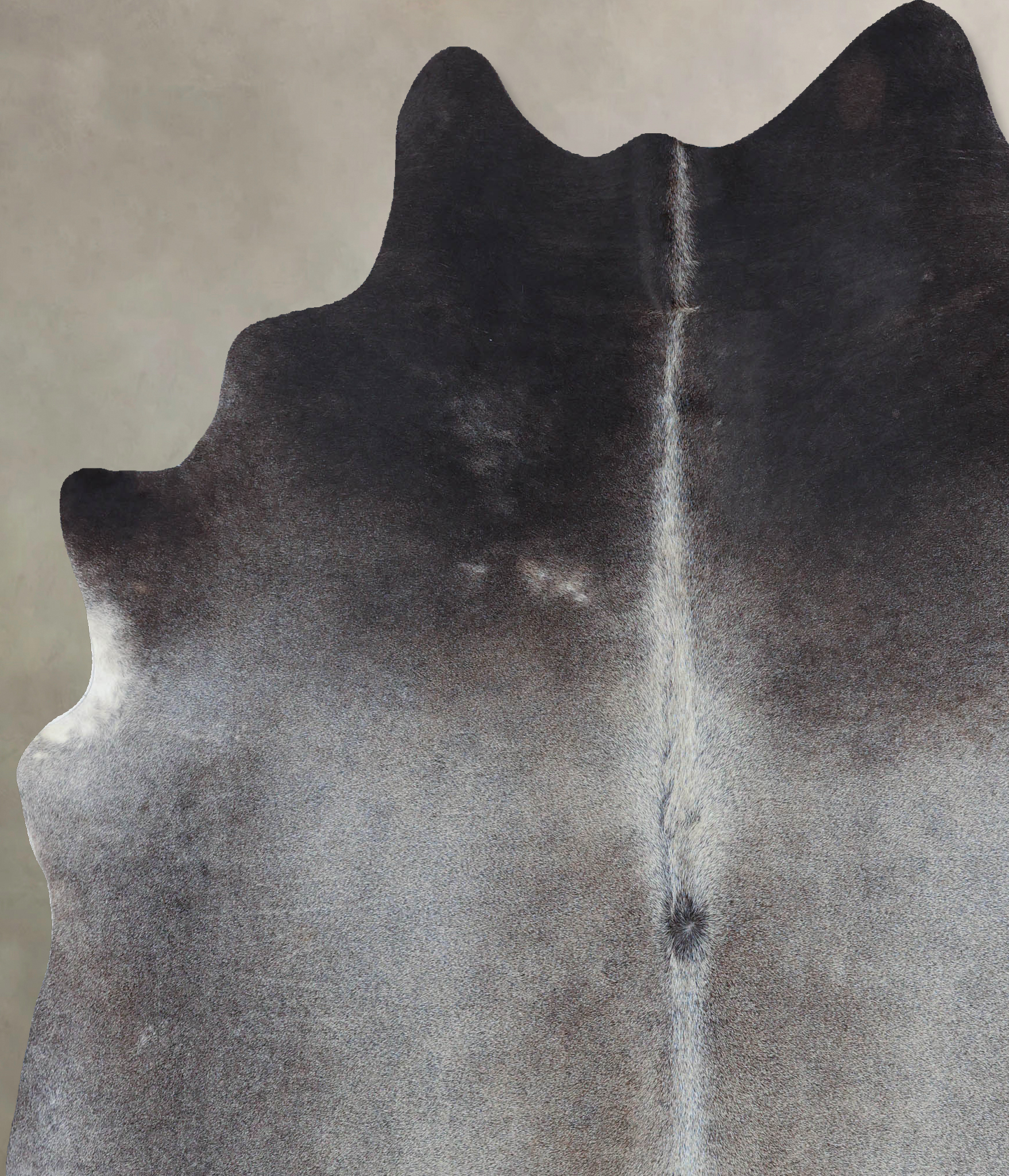 Dark Grey Cowhide Rug #B9234