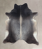 Dark Grey X-Large Brazilian Cowhide Rug 7'5