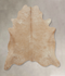 Beige XX-Large Brazilian Cowhide Rug 8'4