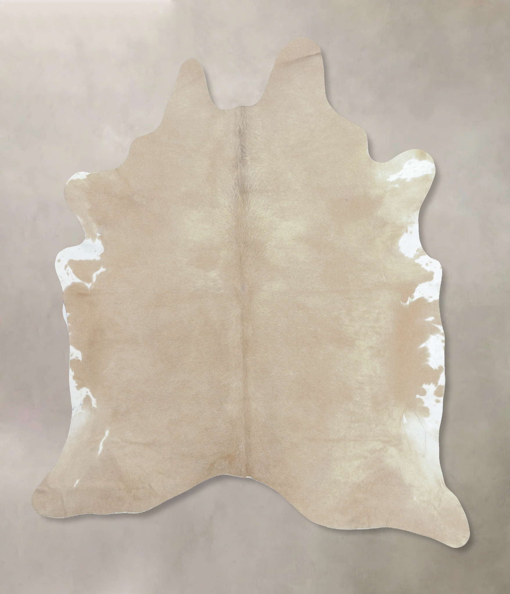 Beige Cowhide Rug #B9495