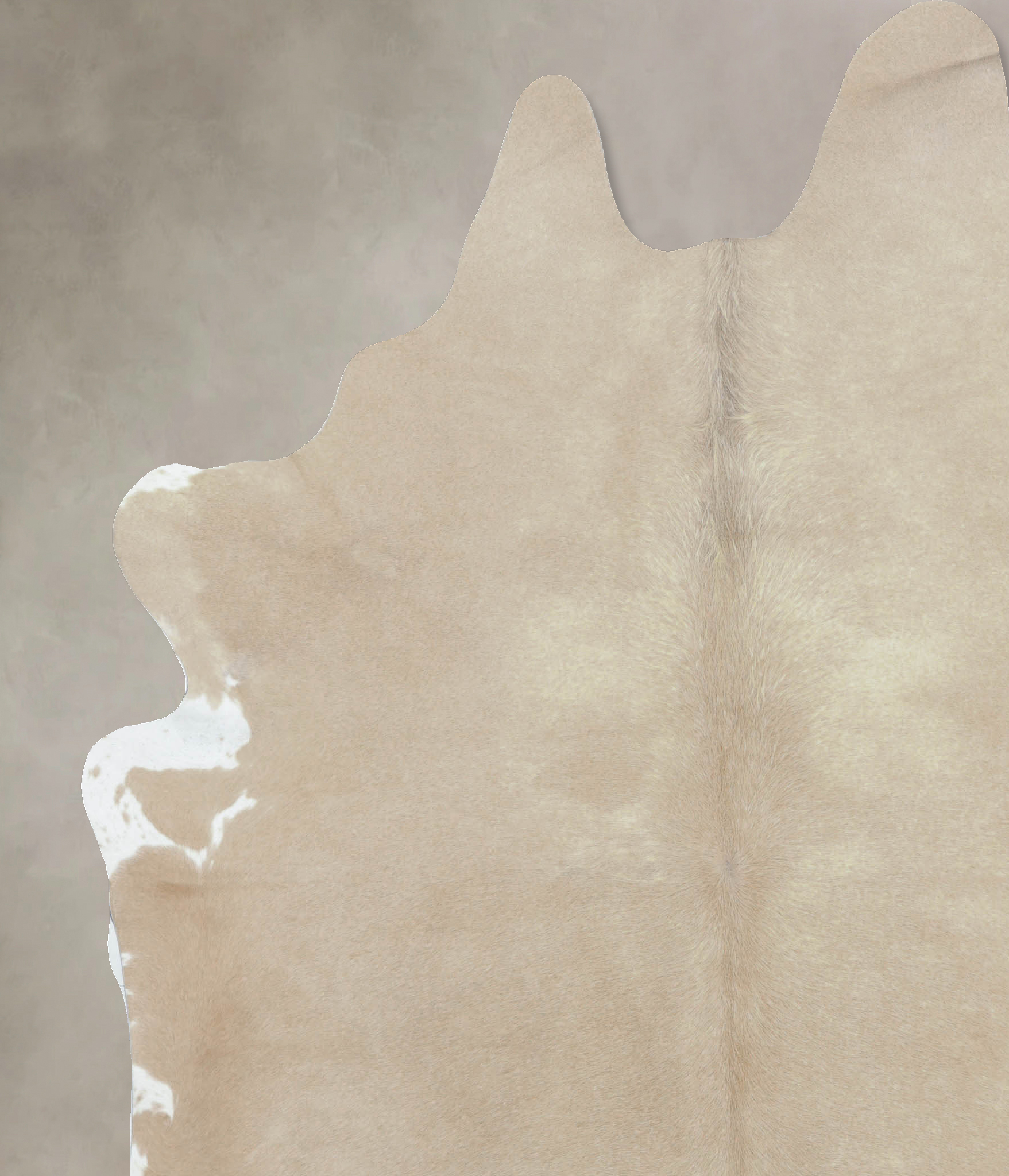 Beige Cowhide Rug #B9495